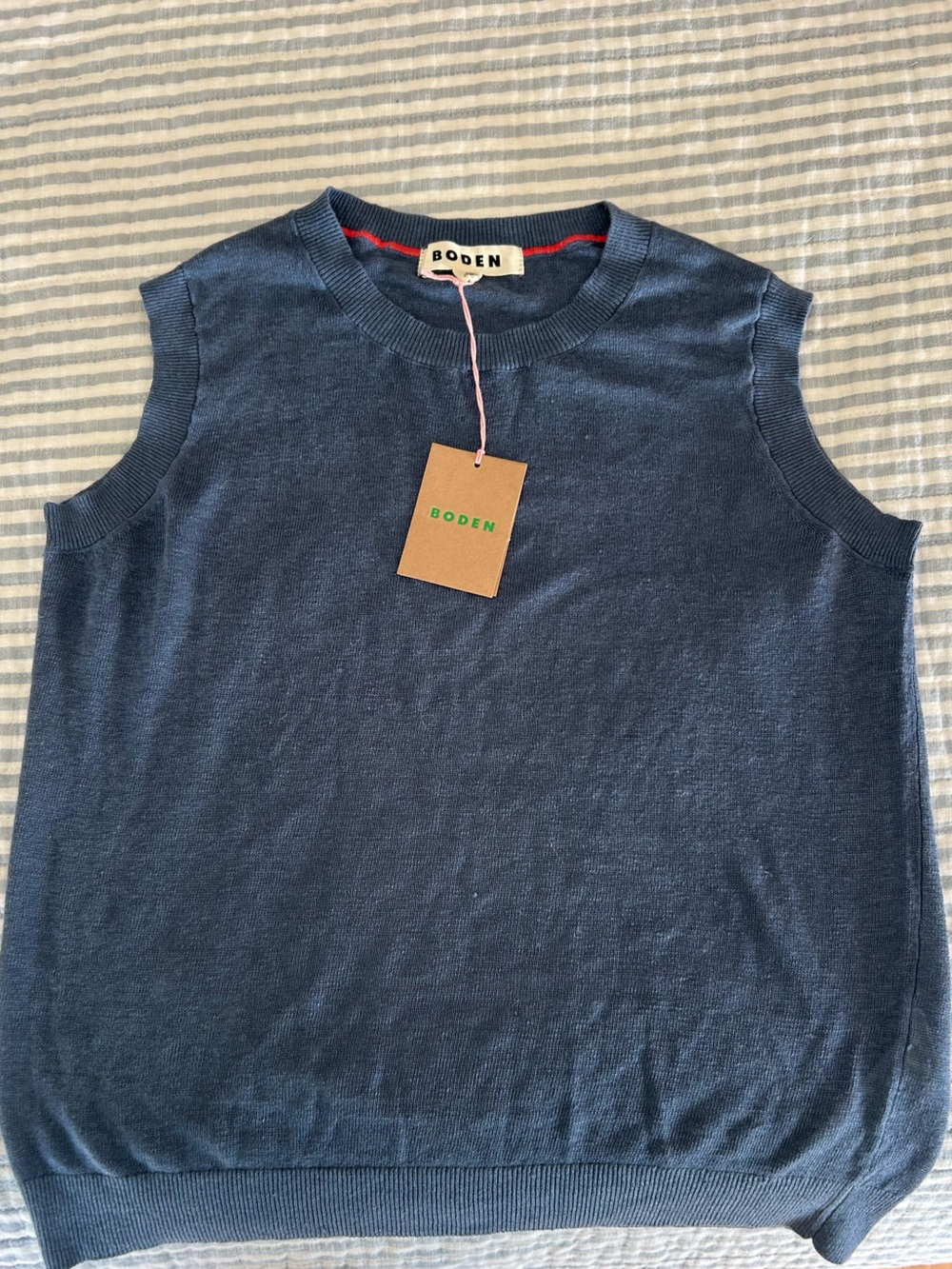 Boden Agnes Linen Tank NWT